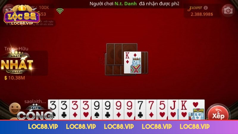 Tiến lên miền nam Loc88 rất được lòng người mê game bài